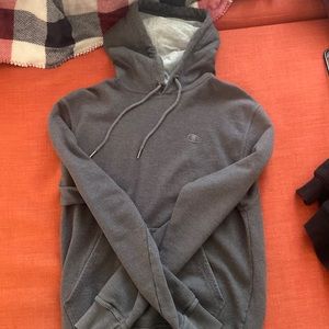 Gray champ hoodie
